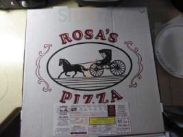 Rosas Pizza menu