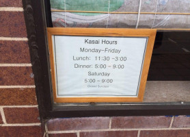 Kasai menu