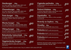 Primo Hoagies menu