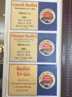 Yummy Grill And Buffet menu