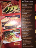 Camelia's Mexican Grill menu