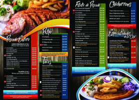 Villa Del Mar menu