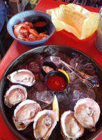 Scott's Oyster Bar. food