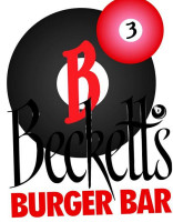 Beckett's Burger Rel Room logo