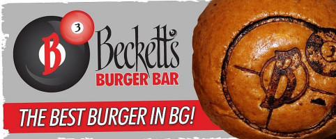 Beckett's Burger Rel Room logo