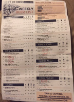 Sahm's Ale House Monon menu