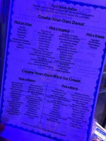 Snowshack menu