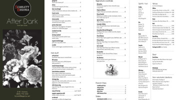 Huckleberry's Breakfast Lunch menu
