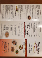Chao Praya Thai Food menu