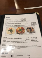 Chao Praya Thai Food menu