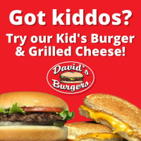 David's Burgers menu