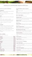 Canapes Catering menu