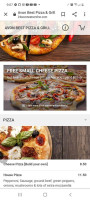 Avon Best Pizza Grill menu