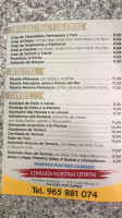 The Round Up Steakhouse menu