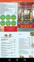 Opaque menu