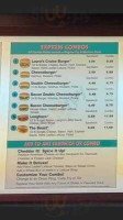 Burger Express menu