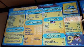 Sharks Fish And Chicken (markham Barrow) menu