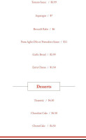 Sam's Kitchen Woburn menu