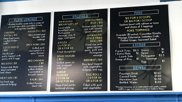 Ohana Kitchen menu