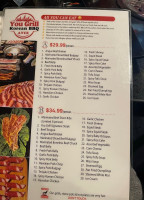 Seafood Station Inc menu