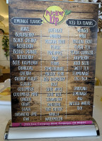 Pucker Up Lemonade Company menu