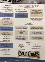 Cold Creek At North Oaks menu