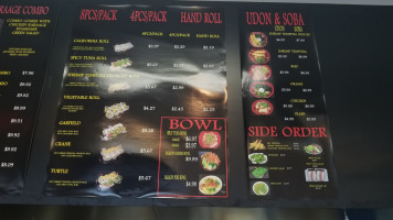 Sushi On Garfield menu