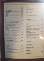 Bann Thai menu