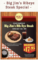 Nebraska Steakhouse menu