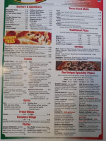 Garletto's Pizza menu