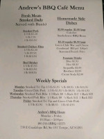 Pleasanton's Seafood menu