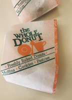 Whole Donut menu