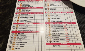 Guy's Foods menu