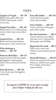 Trattoria La Siciliana menu