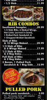 Southwest Pit Bbq menu