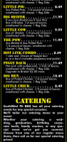 Southwest Pit Bbq menu
