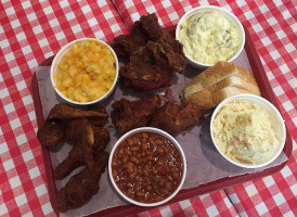 Gus's World Famous Fried Chicken food