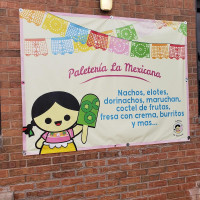 Paleteria La Mexicana menu