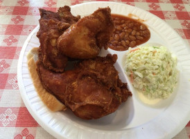 Gus's World Famous Fried Chicken food