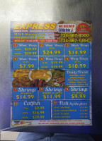 Express Fish Chicken menu