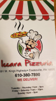 Iccara Pizzeria menu