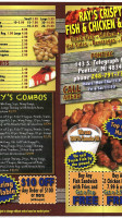 Ray's Crispy Fish And Chicken menu