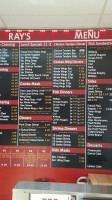 Ray's Crispy Fish And Chicken menu
