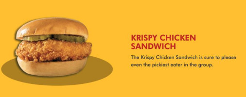 Krispy Krunchy Chicken menu