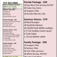 Blue Lounge Grill menu