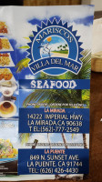 Mariscos Villa Del Mar menu