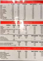 The Original Chubby's Denver menu