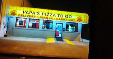 Papa's Pizza To Go inside