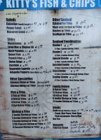 Full Service BBQ menu