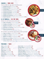 Locura Marina menu
